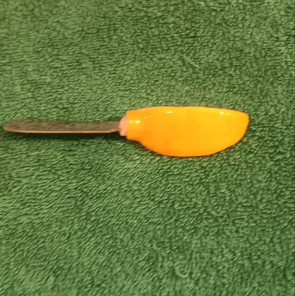 Vintage Butter Jam Cheese Charcuterie Knife Spreader Lemon